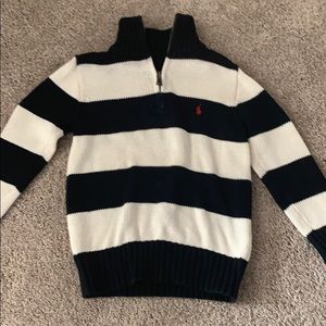 Polo Half Zip Sweater